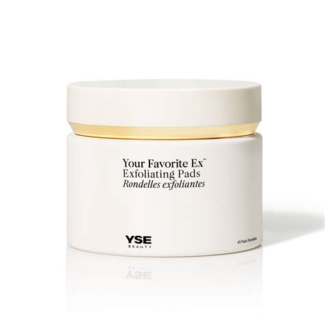 y beauty|yse beauty exfoliating pads.